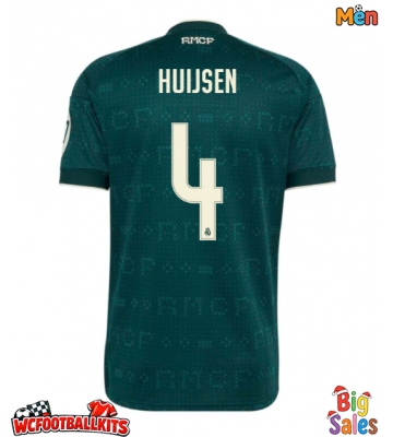 Real Madrid Dean Huijsen #4 Replica Away Stadium Shirt 2026-27 Short Sleeve